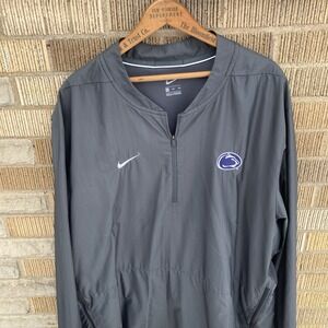 Penn State Nittany Lions Mens Nike 3XL 1/4 Zip Windbreaker Pullover Track Jacket
